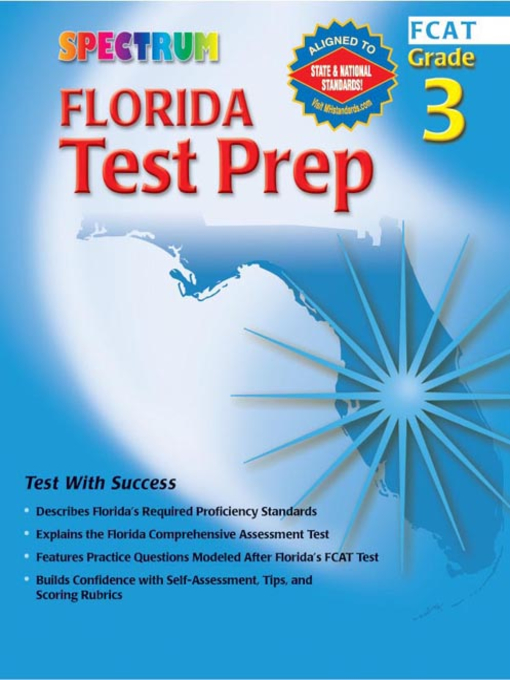 Cover image for Florida Test Prep, Grade 3